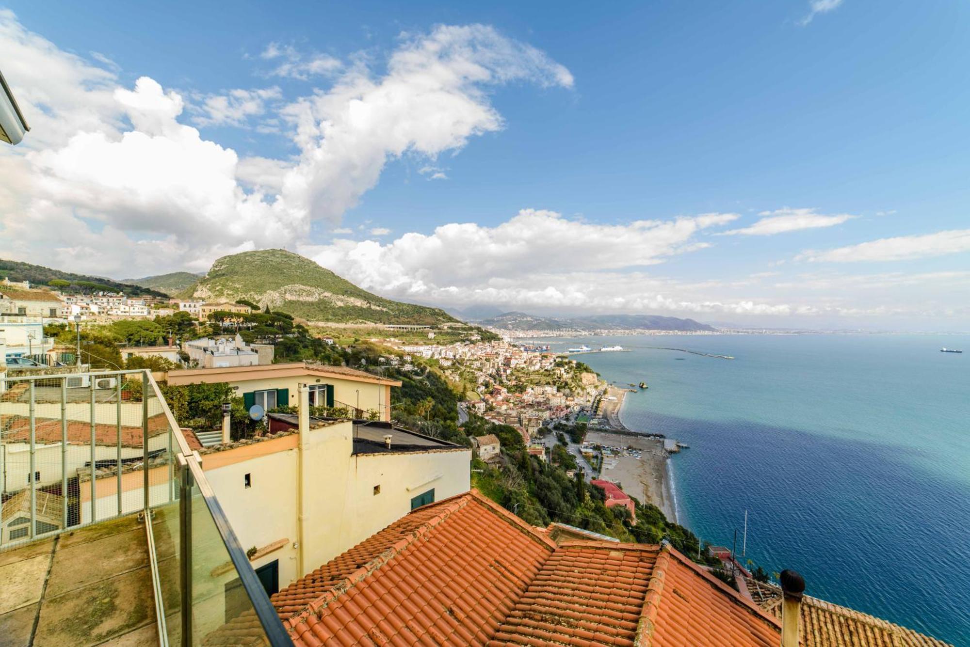 Вілла Panoramic Amalfitan Coast Hideaway В'єтрі Екстер'єр фото